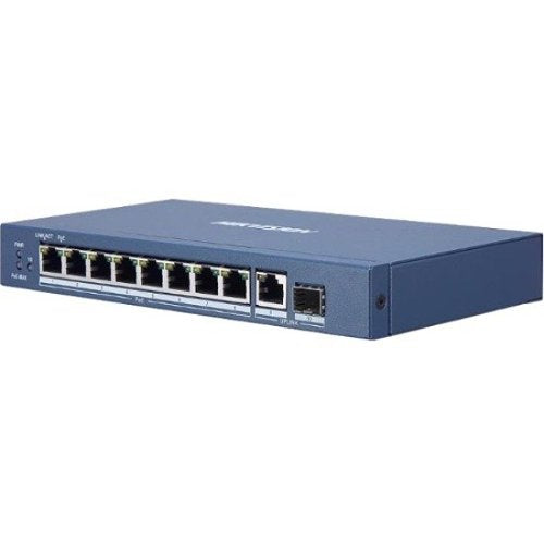 Hikvision DS-3E0510P-E 8-Port Unmanaged Gigabit PoE Switch, 20Gbps