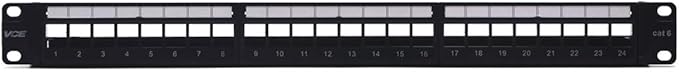 CAT5e Patch Panel, 24-Port