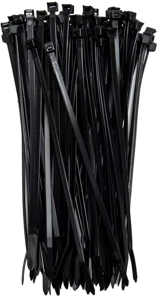 SCV200BK Cable Tie Black 8 Inch