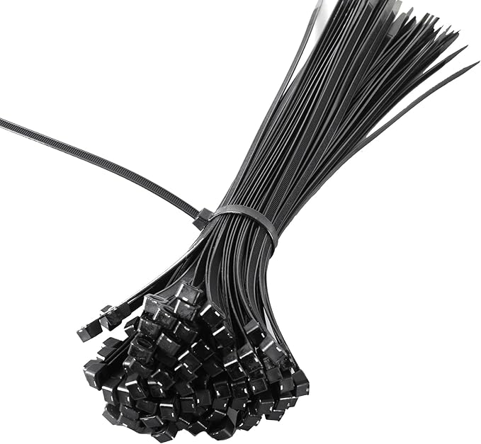 SCV250MBK Cable Tie Black 10 Inches