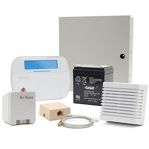 DSC HS32-119CAN PowerSeries NEO Alarm Control Panel Kit with HS2032NK, Keypad, Battery, Transformer and Indoor Siren