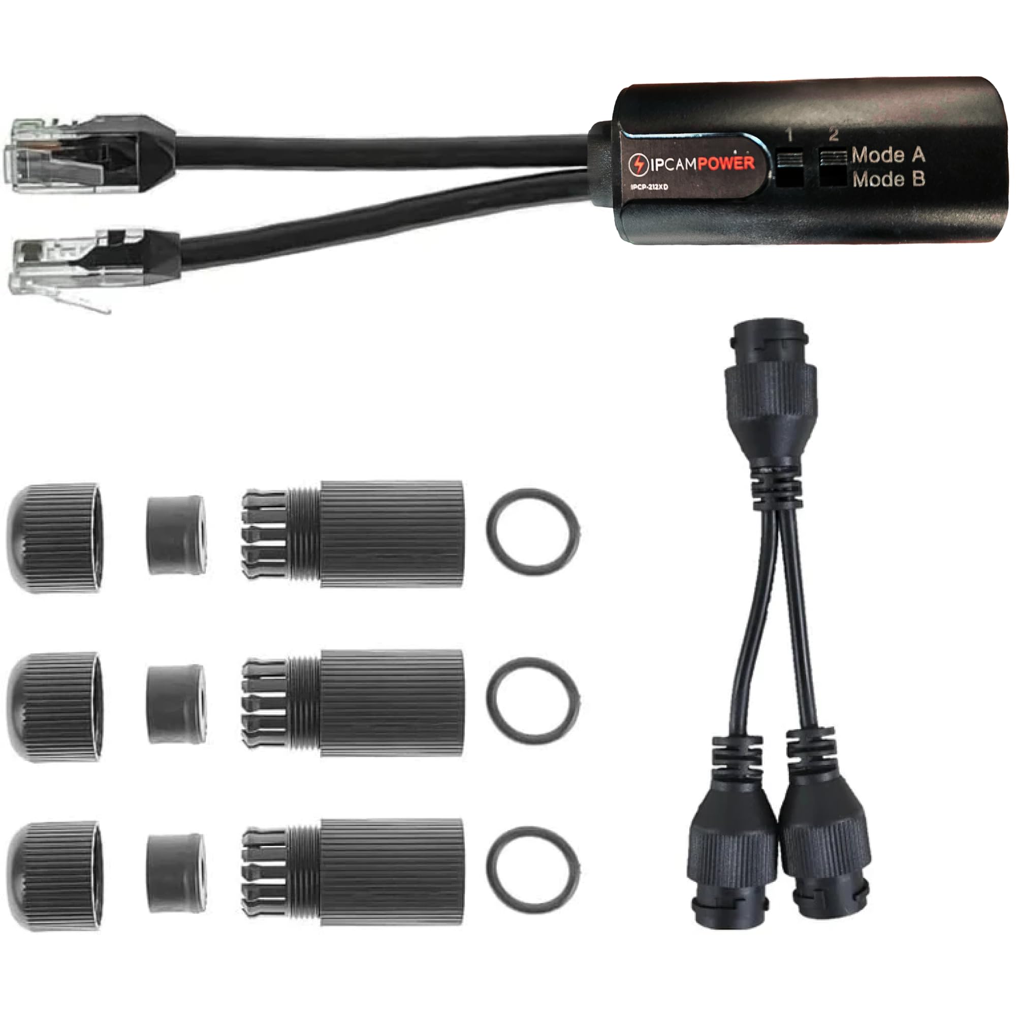 IP & POE Port Splitter/ Multiplexer